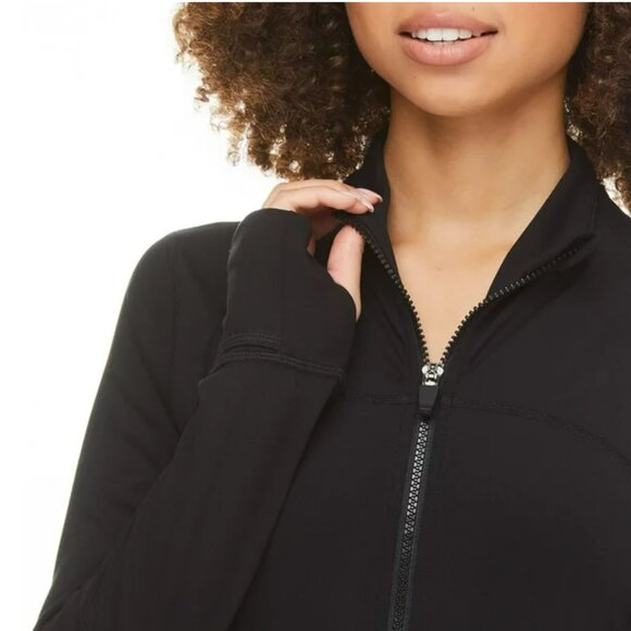Athletic Works Women's Performance Full-Zip Jacket - Black - Picture 2 of 5